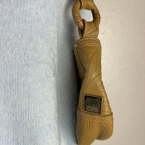 Franco Sarto Shoulder Bag Womens small Yellow hobo Handbag - Picture 3 of 10